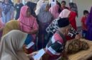 FOTO: TD (korban) penganiyaan oleh ibu kandungnya sendiri. @by_News9.id 
