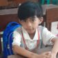 FOTO: Ade Dimas Reigananda Al Jabbar, siswa TK B Pembina Negeri Kabupaten Sumenep,@by_News9.id