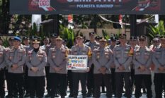 Kapolresta Sumenep Salurkan Bantuan Kemanusiaan Korban Gempa NTT