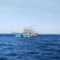 FOTO: Kapal purse seine yang melakukan aktivitas penangkapan ikan di sekitar wilayah rumpon. @by_News9.id