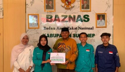 Aksi Kemanusiaan Aliansi Ormawa UPI Sumenep Penggalangan Dana NTT