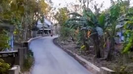 FOTO: Ruas jalan yang sebelumnya rusak parah kini kondisinya jauh lebih baik. @by_News9.id