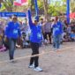 FOTO: Ketua DPC Partai Demokrat Kabupaten Sumenep, H. Indra Wahyudi, saat membuka lomba rakyat. @by_News9.id