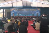 Kapolres Sampang AKBP Anang Hardiyanto dalam forum Coffee Morning. @by_News9.id 