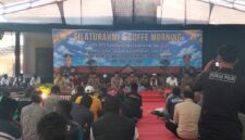 Kapolres Sampang AKBP Anang Hardiyanto dalam forum Coffee Morning. @by_News9.id