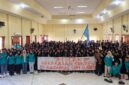 FOTO: Himpunan Mahasiswa Prodi (HMP) Pendidikan Guru Sekolah Dasar (PGSD) Universitas PGRI Sumenep pada kegiatan sosialiasasi ormawa. @by_News9.id