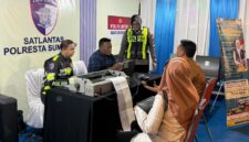 FOTO: Pelayanan kepolisian dengan masyarakat melalui momentum kegiatan publik. @by_News9.id