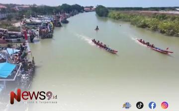 Lomba Dayung Sungai Juklanteng Sampang Meriahkan HUT RI