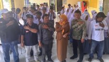 FOTO: Sosialisasi di SMA Negeri 4 Sampang dan SMKN 1 Omben, menyasar ratusan pelajar. @by_News9.id