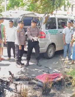 Motor Pembawa BBM Meledak Usai Tabrakan di Palengaan