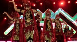 FOTO: Salah satu penampilan beragam kesenian khas dari masing-masing daerah. @by_News9.id