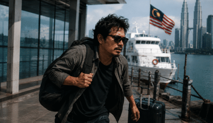 Bandar Narkoba Masalembu Melarikan Diri ke Malaysia