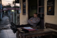 FOTO: (ilustrasi) Oknum anggota kepolisian berpangkat Brigpol berinisial RS. @by_News9.id