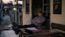 FOTO: (ilustrasi) Oknum anggota kepolisian berpangkat Brigpol berinisial RS. @by_News9.id