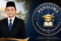 FOTO: Kepala sekolah SMKN Ihya' Ulumudin, Singonjuruh Hartono, S.Pd., M.Pd, @by_News9.id