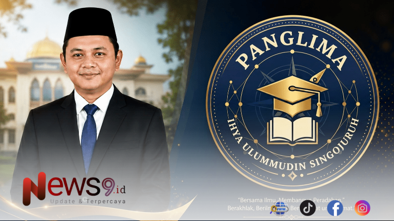 FOTO: Kepala sekolah SMKN Ihya' Ulumudin, Singonjuruh Hartono, S.Pd., M.Pd, @by_News9.id