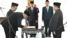 FOTO: Penandatanganan pejabat di lingkungan Pemerintah Kabupaten (Pemkab) Sumenep. @by_News9.id