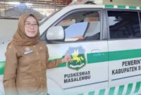 FOTO: Dian Maharanny, S.Kep., Ns., M.Kes., Kepala Puskesmas (Kapus) Masalembu, @by_News9.id/Uraian.id