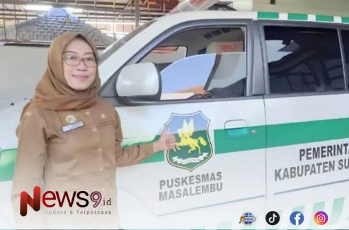 FOTO: Dian Maharanny, S.Kep., Ns., M.Kes., Kepala Puskesmas (Kapus) Masalembu, @by_News9.id/Uraian.id