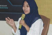 FOTO: Lesty Annatul Annisa', aktivis Korps Pergerakan Mahasiswa Islam Indonesia Putri (KOPRI) PMII UPI Sumenep, @by_News9.id
