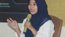 FOTO: Lesty Annatul Annisa', aktivis Korps Pergerakan Mahasiswa Islam Indonesia Putri (KOPRI) PMII UPI Sumenep, @by_News9.id