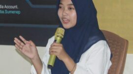 FOTO: Lesty Annatul Annisa', aktivis Korps Pergerakan Mahasiswa Islam Indonesia Putri (KOPRI) PMII UPI Sumenep, @by_News9.id
