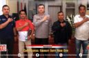 FOTO: Ketua PWRI Jawa Timur (dua dari kiri), dalam kunjungan dengan Kapolresta Sumenep, (dua dari kanan). @by_News9.id