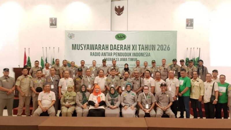 FOTO: Musda XI Radio Antar Penduduk Indonesia (RAPI) Daerah 13 Jawa Timur. @by_News9.id