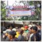 FOTO: Pemasangan Bener somasi masyarakat petani 3 desa kec .Randuagong. @by_News9.id