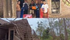FOTO: Petugas saat menyalurkan bantuan logistik untuk memenuhi kebutuhan masyarakat. @by_News9.id