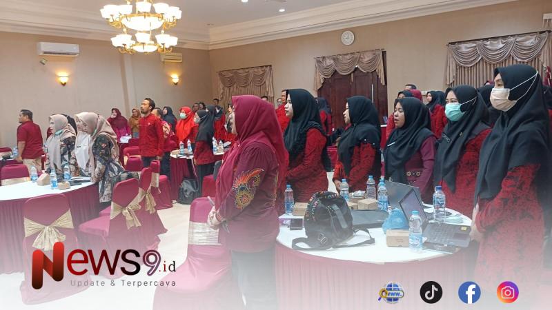 FOTO: Pertemuan evaluasi pelaksanaan Pemeriksaan Kesehatan Gratis (CKG) bagi anak dan usia lanjut. @by_News9.id