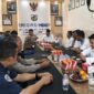 FOTO: DPD KNPI Kabupaten Sumenep menerima kunjungan Kapolresta Sumenep. @by_News9.id