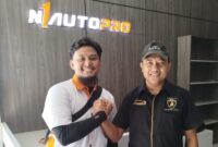 FOTO: Yudi Ananta - Founder KONUS (foto kanan) bersama Muhammad Nelwan Fasha - CEO N1 Auto Pro (foto kiri). @by_News9.id