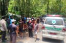 FOTO: Korban saat di evakuasi dari TKP. @by_News9.id