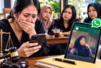 FOTO: (ilustrasi) Seorang perempuan berinisial T mengaku dicemarkan nama baiknya. @by_News9.id
