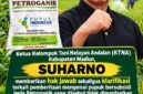 FOTO: Suharno, Ketua Kelompok Tani Nelayan Andalan (KTNA) Kabupaten Madiun, @by_News9.id