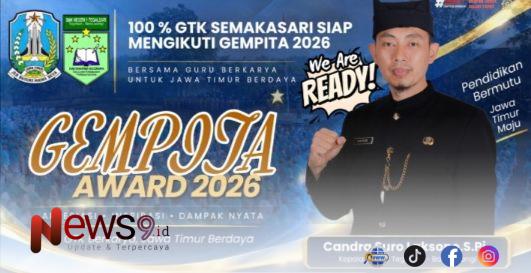 FOTO: Candra Suro Laksono, S.Pi, Kepala SMKN 1 Tegalsari, @by_News9.id
