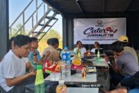 FOTO: Anggota PWRI Sumenep mengikuti agenda Cator Jurnalistik. @by_News9.d