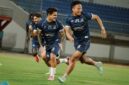 FOTO: Laskar Sape Kerrab pada sesi latihan menjelang laga melawan Persijap Jepara. @by_News9.id