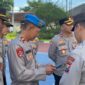 FOTO: Kasi Propam Iptu Suwandi dalam kegiatan Penegakan Ketertiban dan Disiplin (Gaktibplin). @by_News9.id