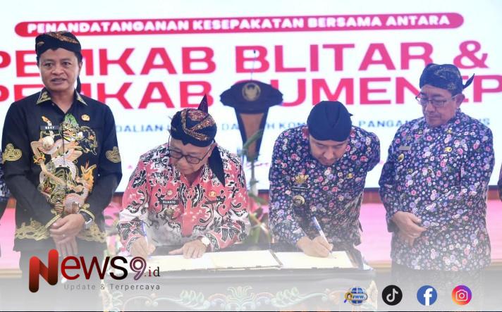 FOTO: Penandatanganan Memorandum of Understanding (MoU). @by_News9.id