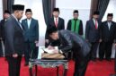 FOTO: Pelantikan empat Pejabat Pimpinan Tinggi Pratama Pemkab Sumenep. @by_News9.id