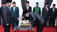 FOTO: Pelantikan empat Pejabat Pimpinan Tinggi Pratama Pemkab Sumenep. @by_News9.id