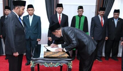 Empat Pejabat Sumenep Dilantik, Bupati Fauzi Tagih Integritas dan Kinerja Nyata