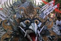 FOTO: Salah satu peserta festival musik tong-tong Angin Ribut. @by_News9.id