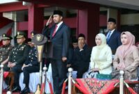 FOTO: Bupati Sumenep Achmad Fauzi Wongsojudo saat mengikuti upacara peringatan Hari Kesaktian Pancasila. @by_News9.id