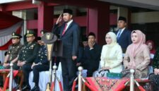 FOTO: Bupati Sumenep Achmad Fauzi Wongsojudo saat mengikuti upacara peringatan Hari Kesaktian Pancasila. @by_News9.id