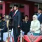 FOTO: Bupati Sumenep Achmad Fauzi Wongsojudo saat mengikuti upacara peringatan Hari Kesaktian Pancasila. @by_News9.id