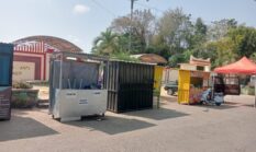 Rombong PKL Menjamur di Depan Lapangan Giling, Satpol PP Ditantang Bertindak