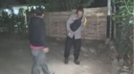 Foto : Jajaran Polsek Sumberasih saat melakuka olah Tempat Kejadian Perkara/TKP. @by_News9.id